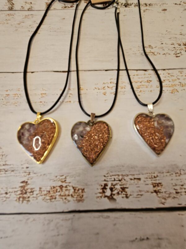 Mini Orgonite - Heart Shaped - Image 8