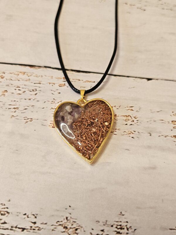 Mini Orgonite - Heart Shaped - Image 4