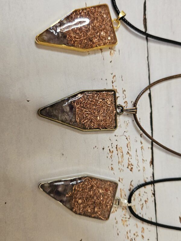 Mini Orgonite - Elongated Triangle Shape - Image 7
