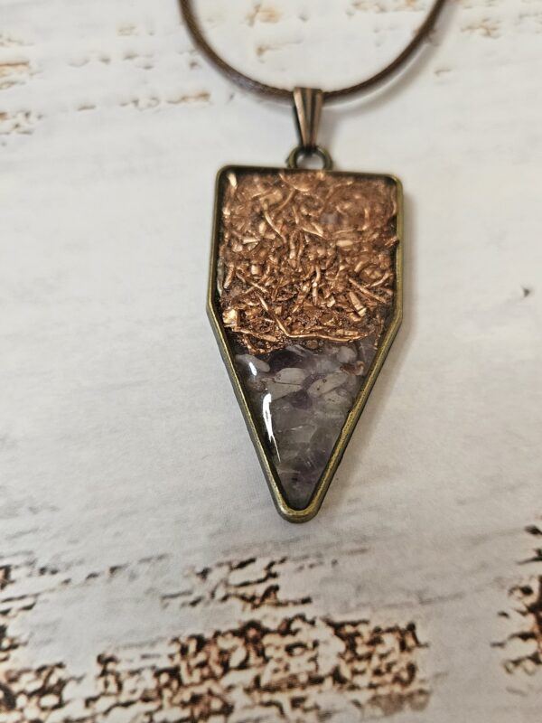 Mini Orgonite - Elongated Triangle Shape - Image 5