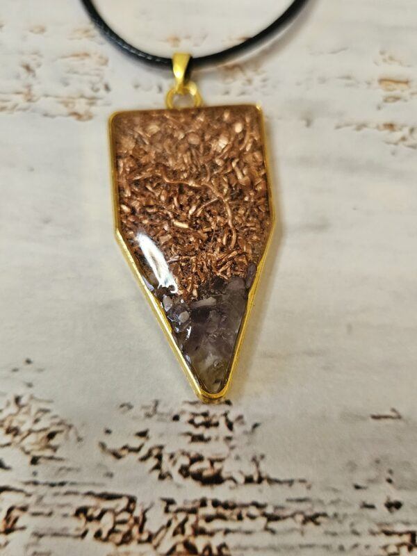 Mini Orgonite - Elongated Triangle Shape - Image 4
