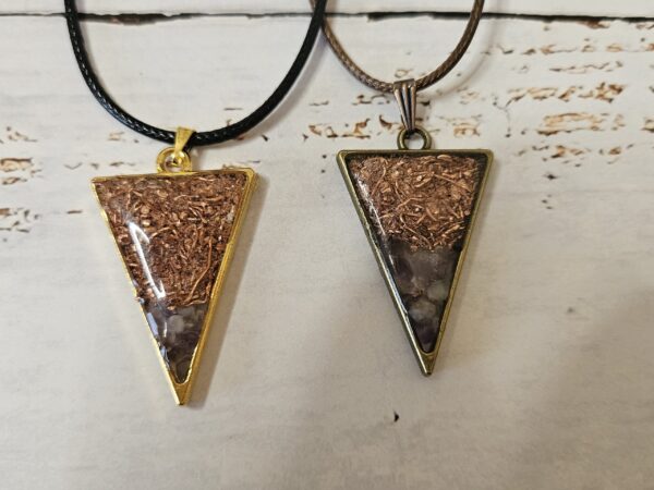 Mini Orgonite - Triangle Shaped - Image 6