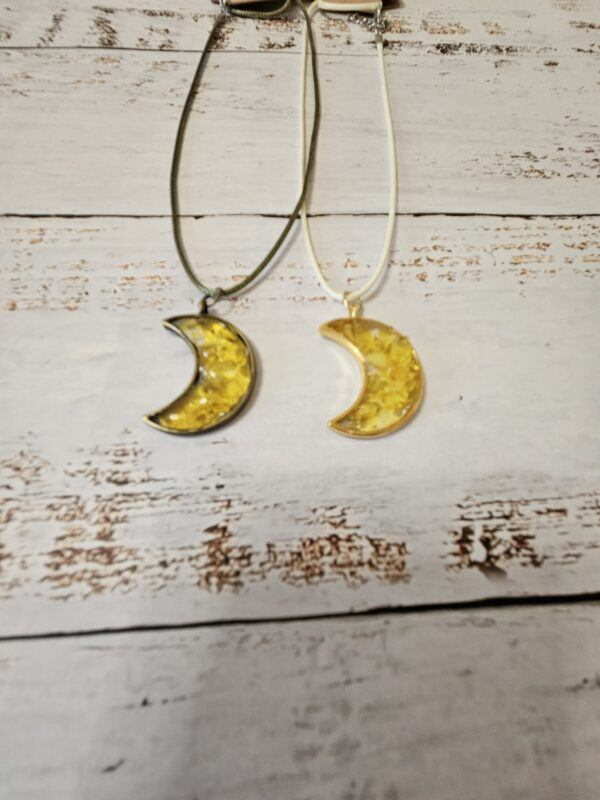 Half Moon Citrine Pendants - Image 6