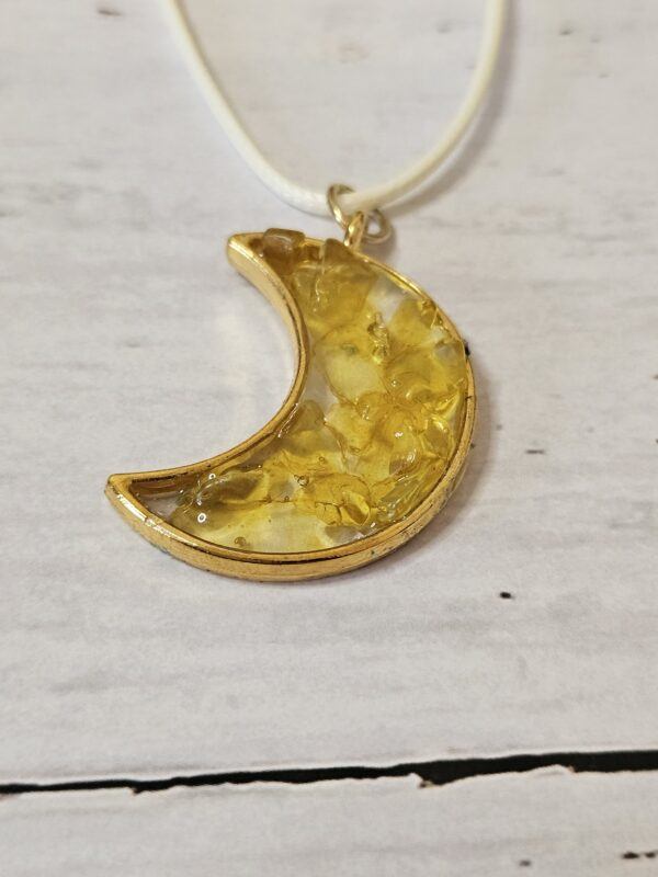 Half Moon Citrine Pendants - Image 8