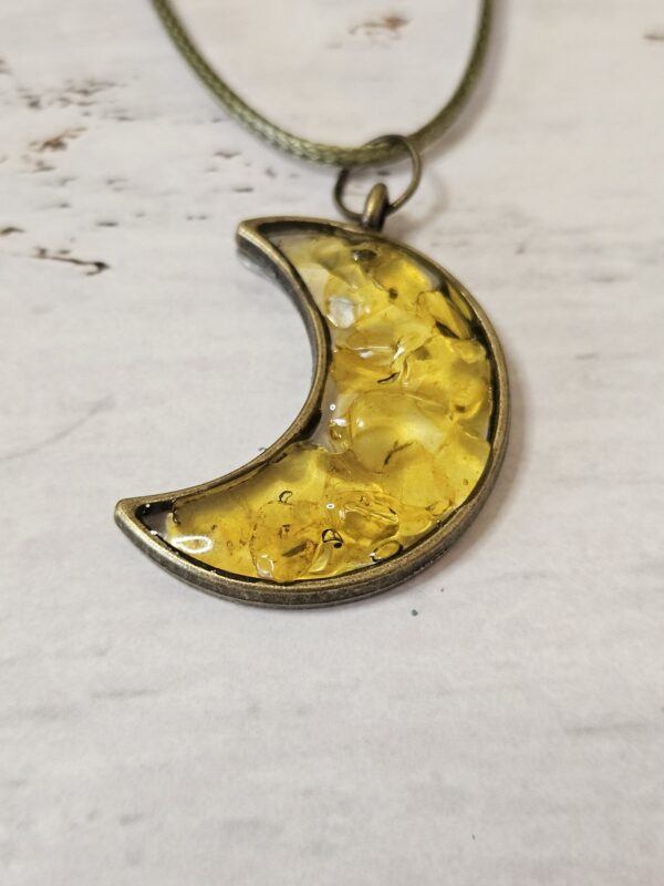 Half Moon Citrine Pendants - Image 7