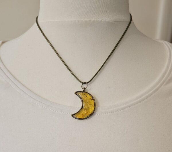 Half Moon Citrine Pendants