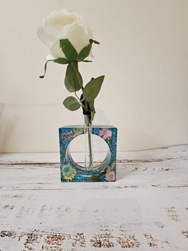 Floral Themed Test Tube Vase - Image 9