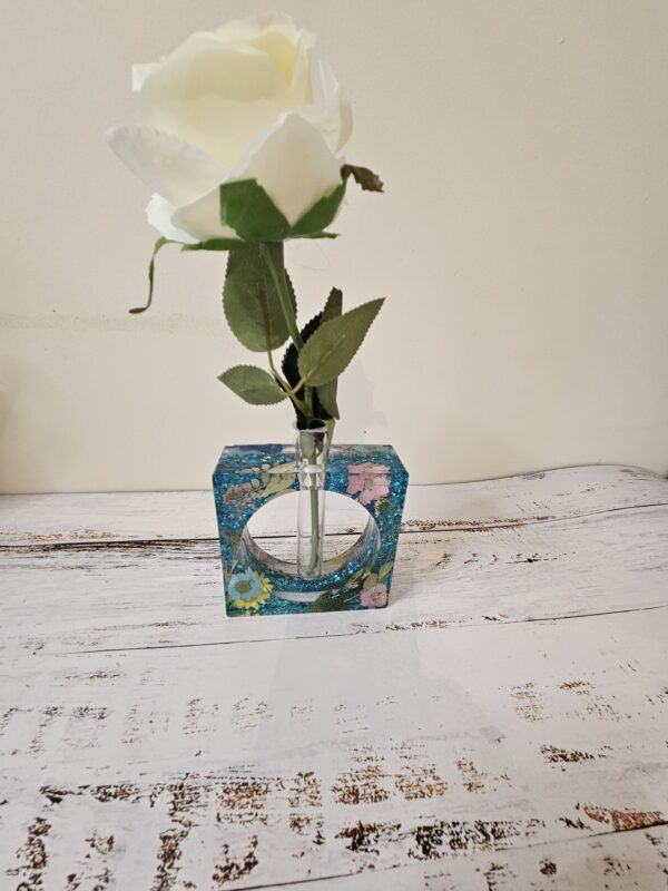 Floral Themed Test Tube Vase - Image 8