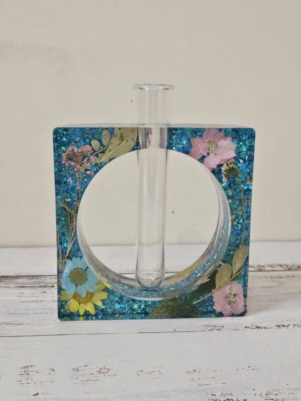 Floral Themed Test Tube Vase - Image 7