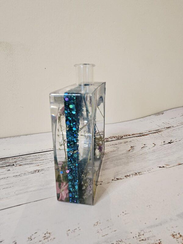 Floral Themed Test Tube Vase - Image 3