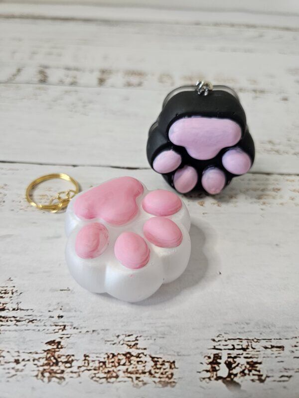 Paw Print Keyrings - Image 2