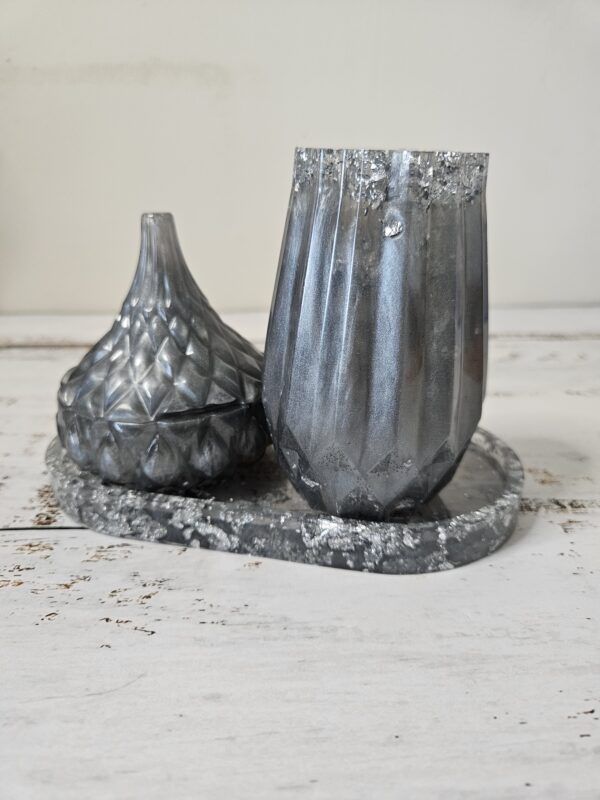 Grey Dressing Table Set - Image 2