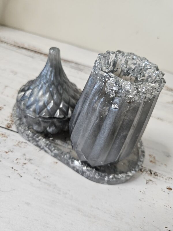 Grey Dressing Table Set