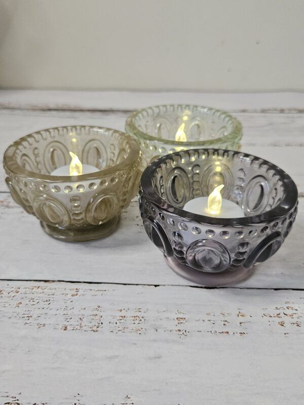 Embossed T-Light Holders - Image 7