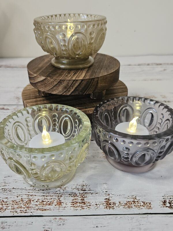 Embossed T-Light Holders - Image 6