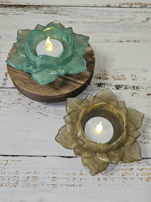 Lotus Flower T-Light Holder - Image 5