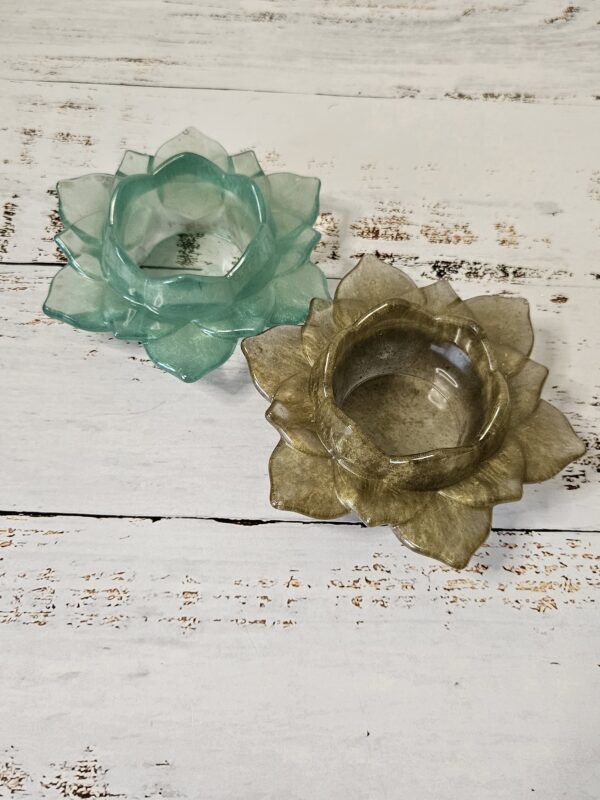 Lotus Flower T-Light Holder - Image 4