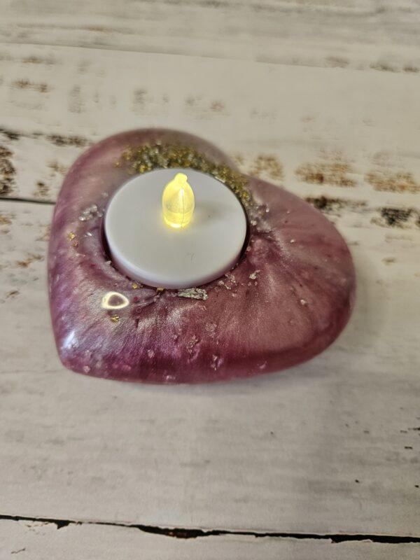 Heart Shaped T-Light Holder