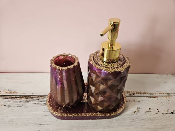 Dispenser and Tall Pot Set with Tray - Image 6